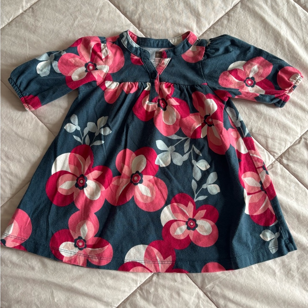 TEA Collection Girls' Floral Dress Size‎ 12-18 Months